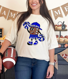 Bluejays Football Girl DTF Print