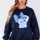 Wildcats Basketball Net Bow DTF Print