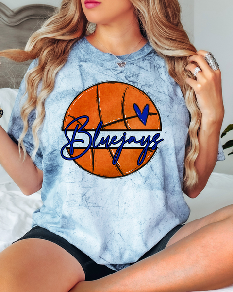 Bluejays Ballers Basketball DTF Print