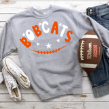Bobcats Football Star DTF Print