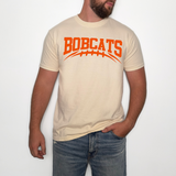 Bobcats Football Arched DTF Print