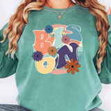 Bison Boho DTF Print