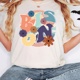 Bison Boho DTF Print