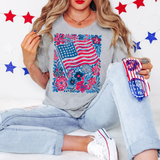 Boho Floral Flag DTF Print