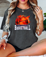 Bombers Splash Basketball DTF Print