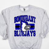 Classic Hometown Bondurant Bluejays DTF Print