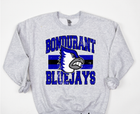 Classic Hometown Bondurant Bluejays DTF Print