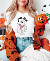 Boo Jee Halloween Ghost DTF Print