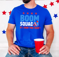 Boom Squad If I Run You Run DTF print