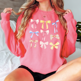 Bow Collage DTF Print