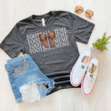 Football Meme Bow Repeat DTF Print