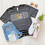 Grammie of Both Softball Baseball Bow Repeat DTF Print
