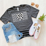 Soccer Meme Bow Repeat DTF Print