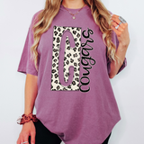 Boxed Leopard Cougars DTF Print