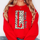 Boxed Leopard Lady Reds DTF Print