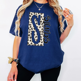 Boxed Leopard Saints DTF Print