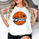 Braves Ballers Basketball DTF Print