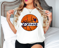 Braves Ballers Basketball DTF Print