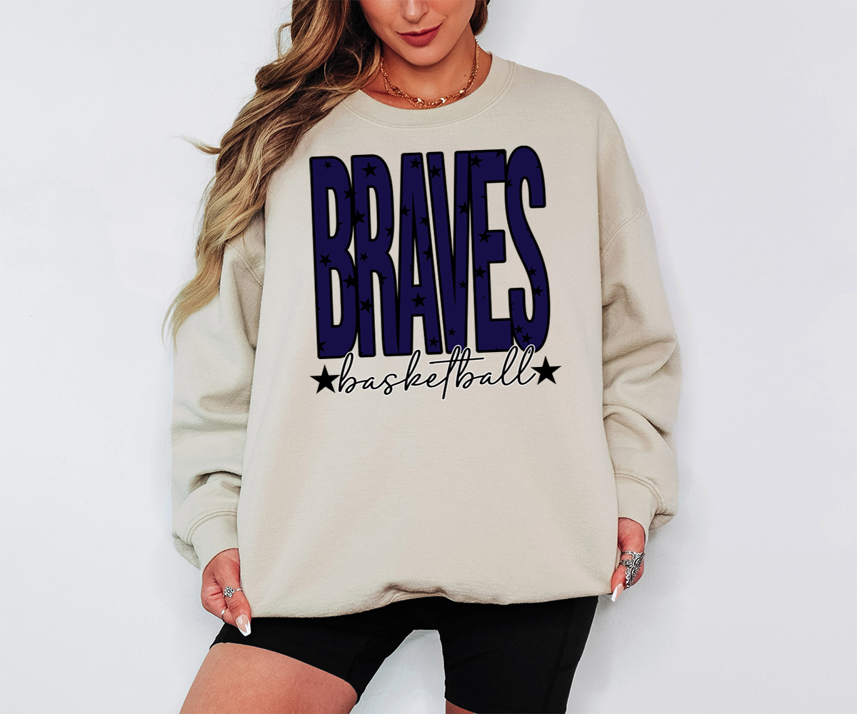 Braves Star Power Team DTF Print