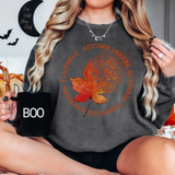 Fall Breaking Leaf DTF Print