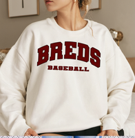 Breds Baseball DTF Print