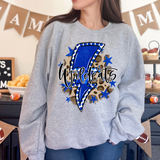 Wildcats Bright Bolt DTF Print