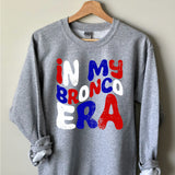 In My Bronco Era Team DTF Print