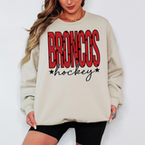 Broncos Hockey Star Power Team Sports DTF Print
