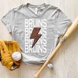 Bruins Baseball Bolt DTF Print