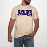 Bruins Football Arched DTF Print