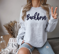 Glitter Effect Buckhorn DTF Print