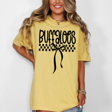 Buffaloes Simple Bow Checker DTF Print