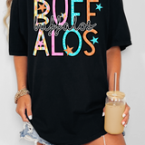 Buffalos Star Doodle Mix DTF Print