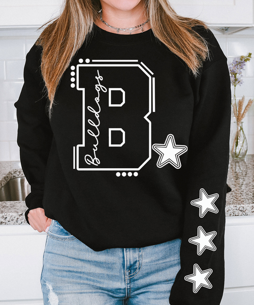 Bulldogs Alpha Star 06 DTF Print