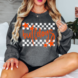 Bulldogs Checker Star DTF Print