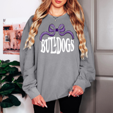 Bulldogs Wide Ribbon DTF Print