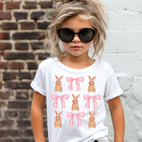 Bunny Bow Collage DTF Print