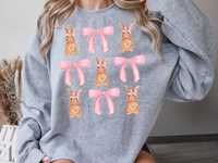 Bunny Bow Collage DTF Print