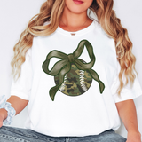 Coquette Camo Baseball DTF Print