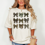 Camo Bow Collage DTF Print