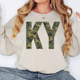Camo KY Kentucky DTF Print