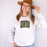 Ohio Camo Varsity Curved DTF Print
