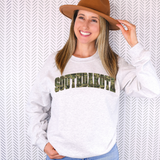 South Dakota Camo Varsity Curved DTF Prin