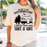 Welcome to Camp Quitcherbitchin DTF Print
