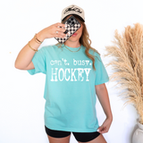 Can't Busy Track Mystery Hockey DTF Print