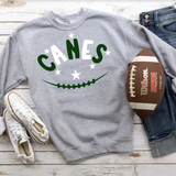 Canes Star Football DTF Print