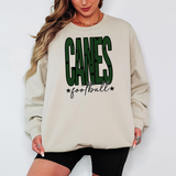 Canes Football Star Power Team Sports DTF Print