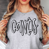 Canes Whisper DTF Print