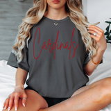 Script Cardinals DTF Print