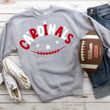 Cardinals Football Star DTF Print